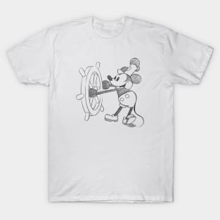 STEAMBOAT WILLIE - sketchy T-Shirt